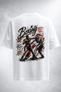 BOXING SOUL OVERSIZED TSHIRT-WHITE