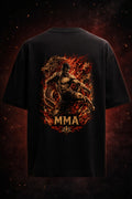 MMA FLAMES OVERSIZED TSHIRT
