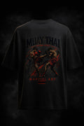 MUAY THAI SOUL OVERSIZED TSHIRT-BLACK