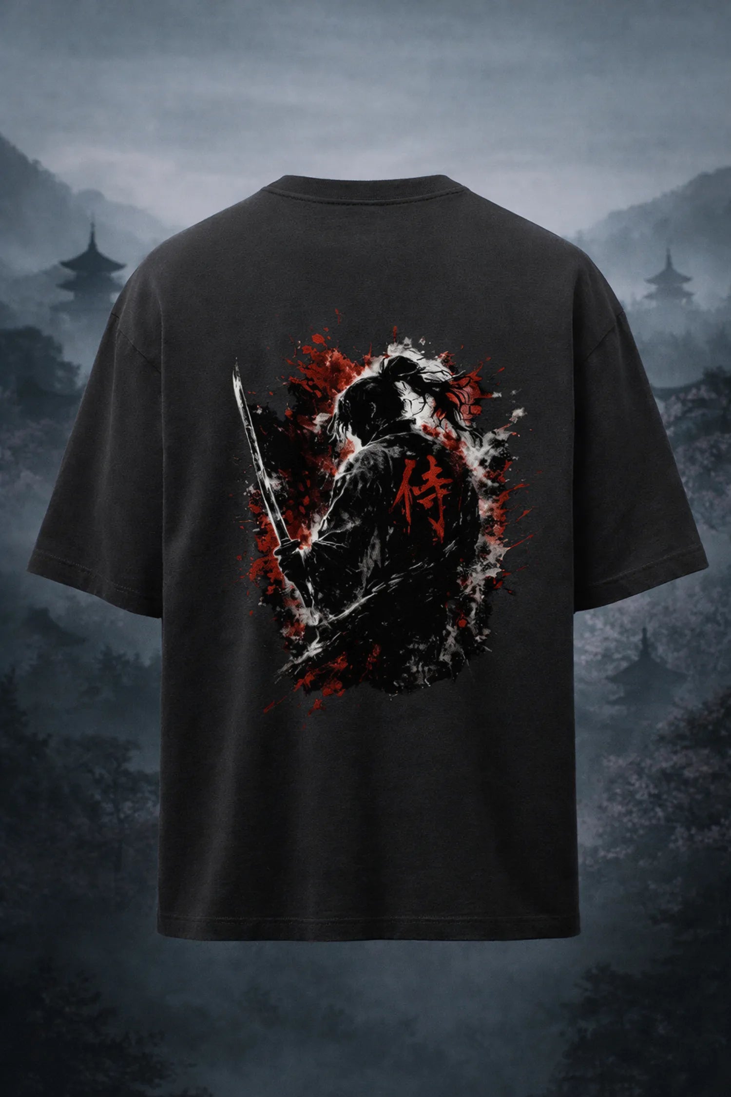 RED FURY OVERSIZED TSHIRT